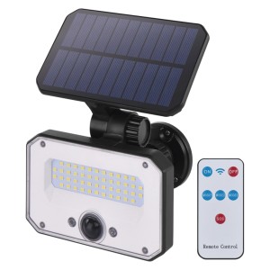 LED kerti reflektor napelemmel és távirányítóval.