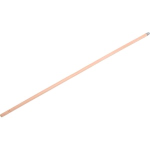 LUX Classic seprűnyél, 130 cm, világos fa menettel a tisztítószerekhez.