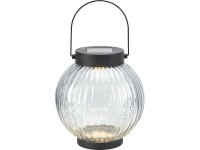 Agordo napelemes LED-es függőlámpa Ø 14,5 cm x 15 cm