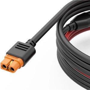 Ecoflow Szolárkábel MC4-től XT60i-ig, fekete-piros, napelemek csatlakoztatásához áramfejlesztőkhöz.