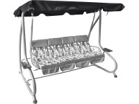 Tartalék tető a 4 személyes Talca hintaágyhoz 145 x 257 cm sötétszürke Tartalék tető a 4 személyes Talca hintaágyhoz 145 x 257 cm sötétszürke