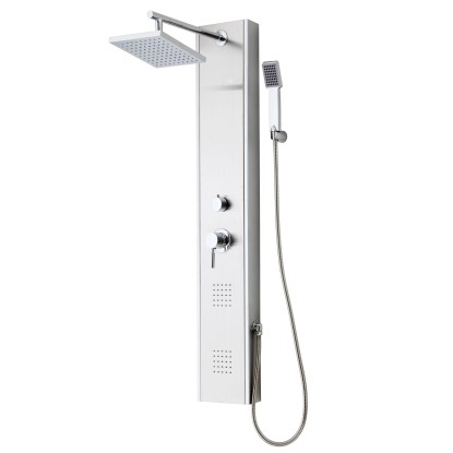 Schütte Tahiti zuhanypanel rozsdamentes acél