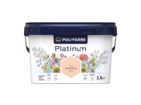 Poli - Farbe Platinum beltéri falfesték diszperziós Körömvirág matt 2,5 l