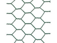 Galvanex PLAST  30 PVC bevonatos hatszögletű fémháló  1 m x 25 m