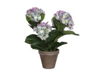 Mica Decorations hortenzia művirág 35 cm x 40 cm lila Mica Decorations hortenzia művirág 35 cm x 40 cm lila