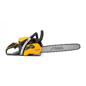 Stiga CS 755 benzinmotoros láncfűrész 45 cm-es vezetőlemezzel, sárga/fekete.