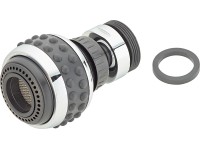 Konyhai zuhanyoztató gömbcsuklóval krómozott fekete Konyhai zuhanyoztató gömbcsuklóval krómozott fekete