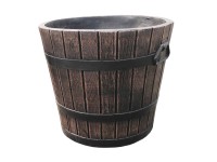 Virágláda hordó formájú Polka L