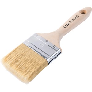 LUX-TOOLS PRO lapos ecset, 70 mm, 6 darabos készlet falfestékekhez és lakkokhoz.