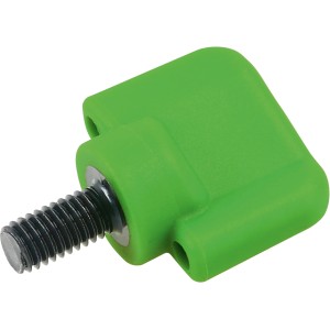 Csavar zöld fogantyúval LUX-TOOLS A-KS-20/150 akkus kézi körfűrészhez.