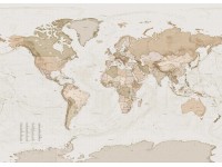 Komar vlies fotótapéta Earth Map 350 cm x 250 cm