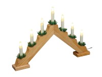 OBI LED gyertyaív natúr