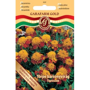 Garafarm Gold 'Tigrisszem' bársonyvirág vetőmag csomag.