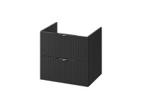 Cersanit Tirso mosdószekrény fekete 60 cm