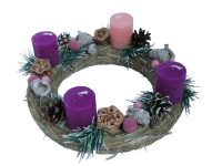 Adventi termés koszorú 20 cm Adventi termés koszorú 20 cm