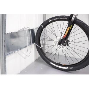 Biohort BikeHolder kerékpártartó StoreMax 190-hez, acéllemez, kerékpár rögzítéséhez.