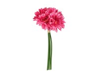 Mica Decorations margarétacsokor fuksziaszínű Real Touch 28 cm magas