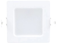 Rábalux Shaun2 beltéri mennyezeti beépíthető lámpa négyzetes fehér D9cm LED 3W