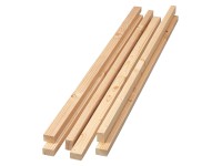 Léc, duglászfenyő, nyers fűrészáru, 32 mm x 48 mm x 2000 mm