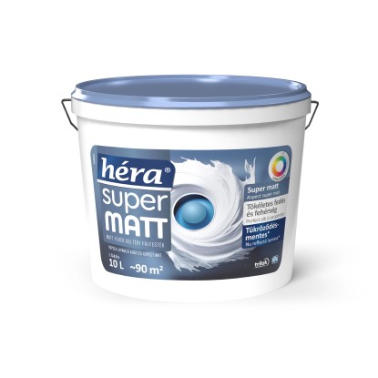 Héra Super beltéri falfesték matt fehér 10 l