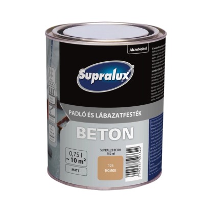 Supralux Beton padló és lábazatfesték 126 Homok 0,75 l