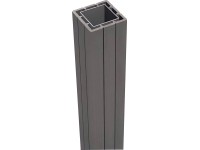 WPC oszlop 7 cm x 7 cm x 240 cm világosszürke