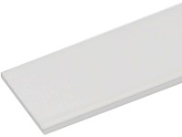 Arcansas laposrúd alumínium fehér lakkozott 2 x 30 x 1000 mm