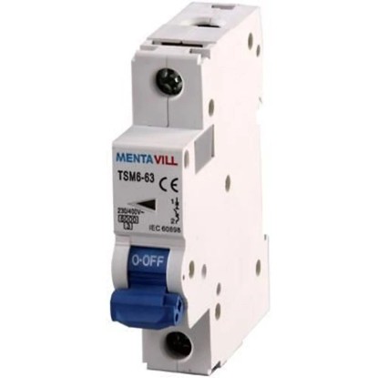 Kismegszakítható TSM6 1P C 10 A 6KA