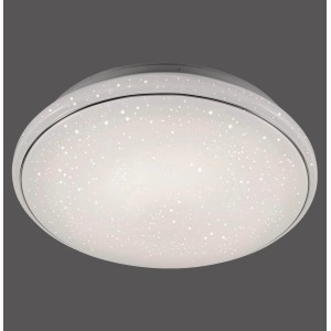 Fehér LED Jupiter mennyezeti lámpa csillagos égbolt hatással, Ø 59 cm.