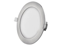 EMOS Led süllyesztett lámpatest kerek ezüst CCT 12W