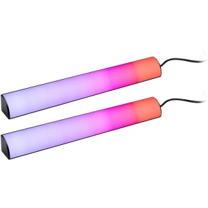 Paulmann LED állólámpa EntertainLED fényoszlop, 2 db-os készlet, 30 cm, színváltással a hangulatos világításhoz.