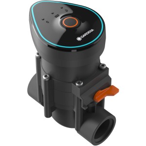 Gardena 9 V Bluetooth öntözőszelep a kert öntözésének vezérléséhez.