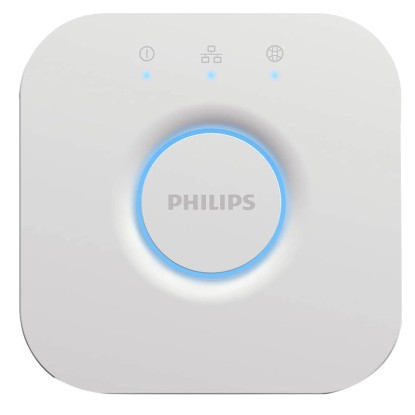 Philips Hue Bridge fehér vezérlőelem a Philips Hue rendszerhez