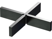 GS Terrassen 10 mm-es fekete fugakereszt hasonló a RAL 9005-hez 50 darab GS Terrassen 10 mm-es fekete fugakereszt hasonló a RAL 9005-hez 50 darab