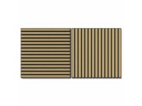 Akusztikus panel falburkolat tölgy MDF fekete akusztikus filc fekete 60 cm 2 db Akusztikus panel falburkolat tölgy MDF fekete akusztikus filc fekete 60 cm 2 db