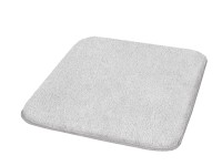 Kleine Wolke Wilna fürdőszobai szőnyeg ezüstszürke 50 cm x 60 cm