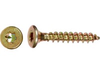 LUX süllyesztettfejű univerzális csavar TX-behajtás 4 mm x 20 mm 200 db LUX süllyesztettfejű univerzális csavar TX-behajtás 4 mm x 20 mm 200 db