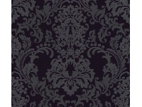 Fátyoltapéta A.S. Creation Neue Bude 2.0 damaszt mintás szürke-feketeFSC®