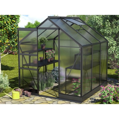 Vitavia Apollo 3800 melegház 6 mm-es légkamrás lemez fekete