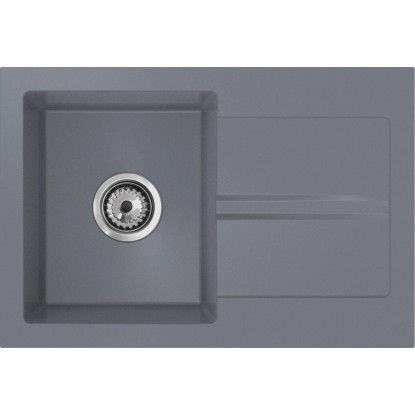 Beépíthető gránit mosogató szürke