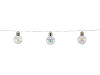 LED-es napelemes fényfüzér 4,8 m 10 gömbbel 6 cm átmérő x 8,5 cm LED-es napelemes fényfüzér 4,8 m 10 gömbbel 6 cm átmérő x 8,5 cm