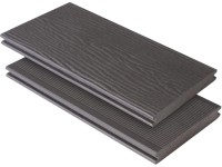 Kovalex WPC masszív teraszdeszka mintával szürkésbarna méretre vágás 100 cm