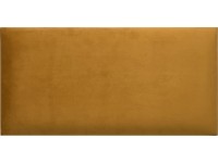 Négyszög alakú fali párna 60 cm x 30 cm bársony sárga Négyszög alakú fali párna 60 cm x 30 cm bársony sárga