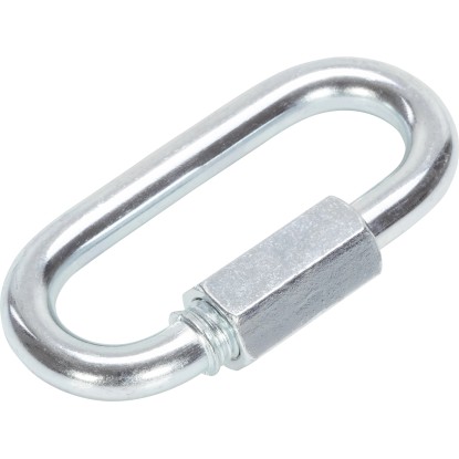 Csavaros karabinerhorog horganyzott átmérő 4 mm