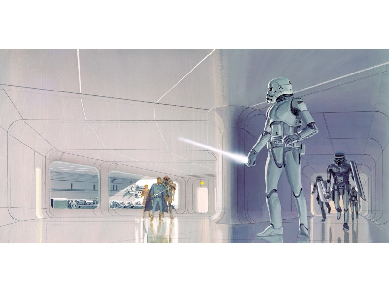 Komar Vlies Fotótapéta Star Wars Classic Rmq Hallway 500 Cm X 250 Cm Vásárlása Obi 