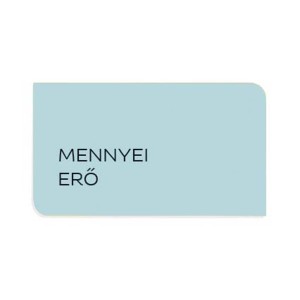 Színminta t.b.t. (Égi Erő) színes falfestékekhez.