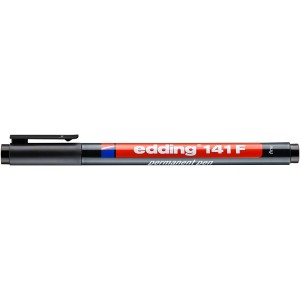 Fekete Edding 141 F permanent marker finom vonalakhoz.