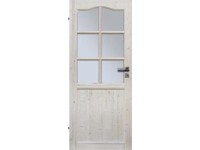 Radex beltéri ajtó üvegezhető balos 90 cm x 210 cm