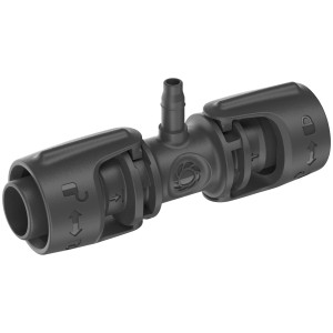 Gardena T-idom Micro-Drip-Systemhez, átmenet 13 mm-ről 4,6 mm-re, 5 db-os készlet.