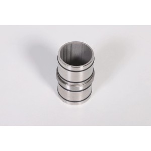 Rozsdamentes acél összekötő elem 40 mm-es korláthoz, tartozék lépcsőkhöz és korlátokhoz.